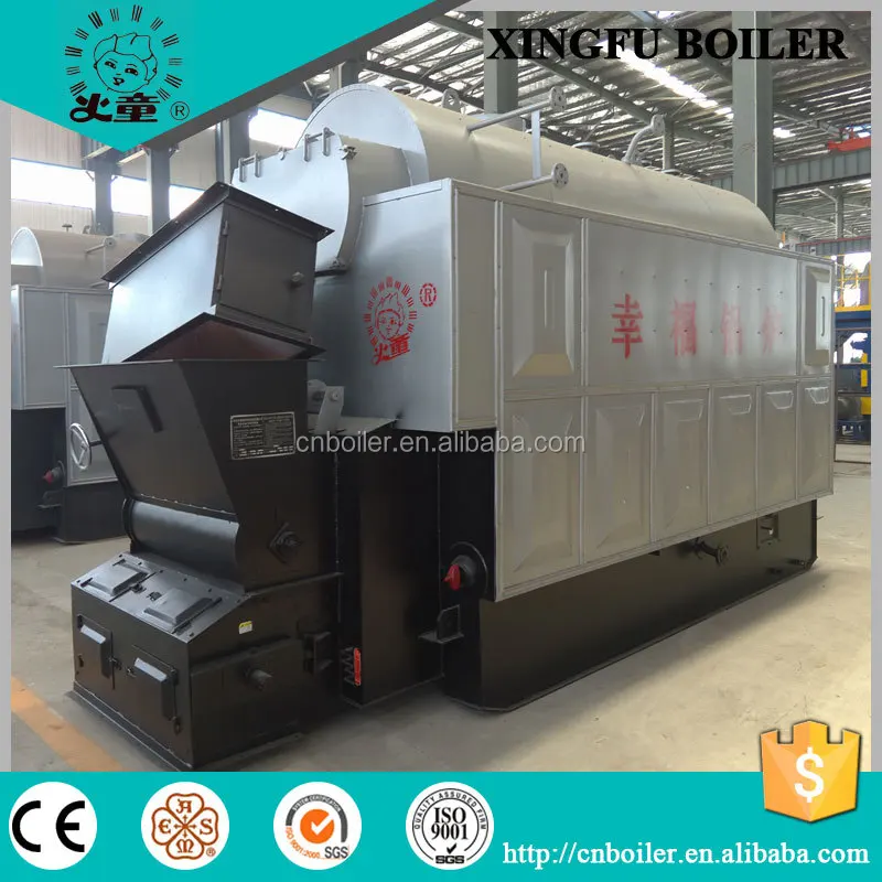 High Efficiency Horizontal Automatic Single Drum Chain Grate Coal Fired Steam Boiler