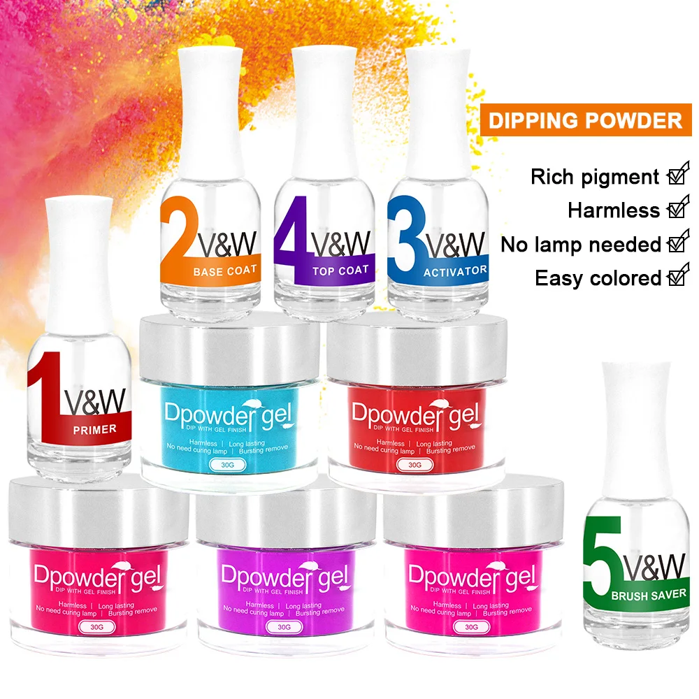 Погружной порошок оптовая продажа Заводская поставка погружной для ногтей