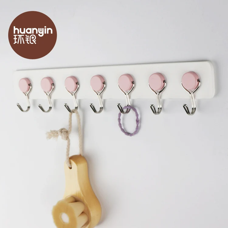 HY-0161 Bedroom clothes long hook plastic back door hook 1pack clothes hanger