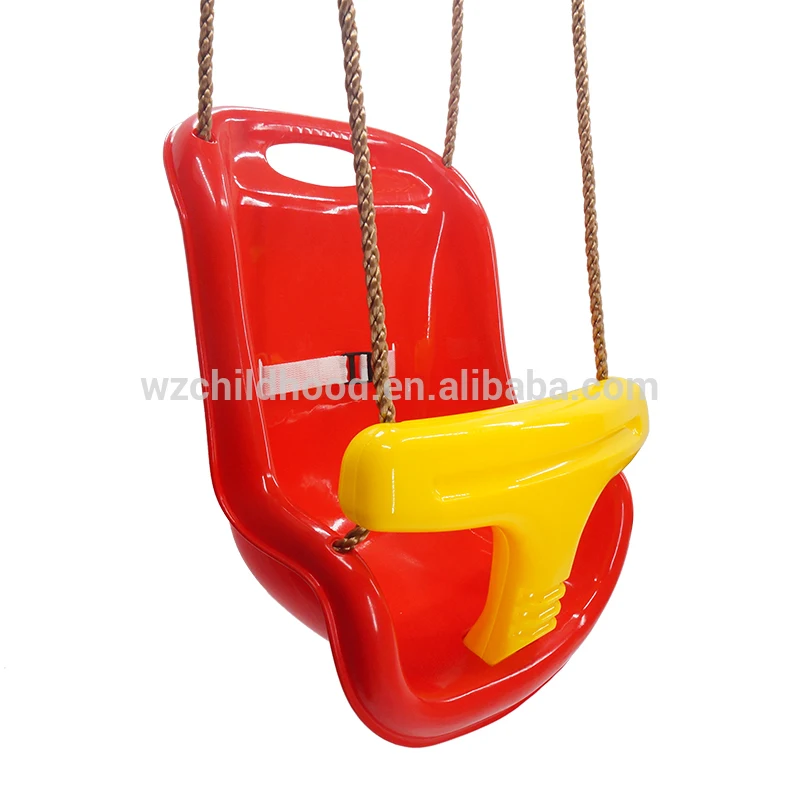 Promotions Colorful Safe EVA Full Bucket Swing Chair Garden Baby Belt Swing Seat