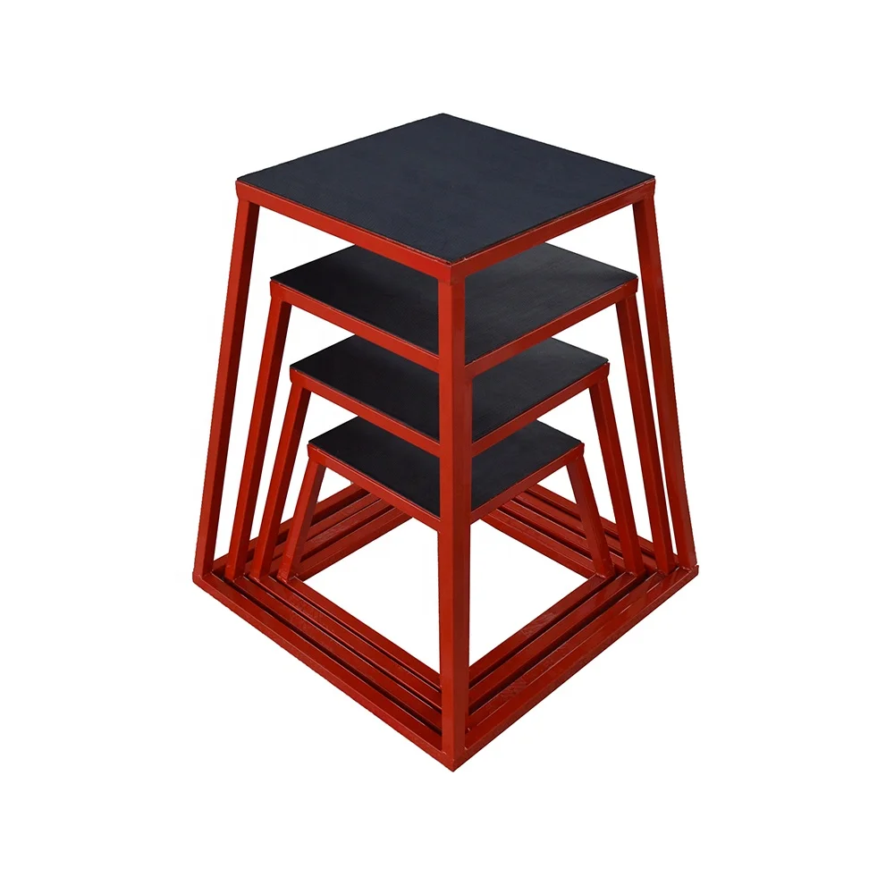 Высококачественный набор роскошных плюметрических коробок/портативный стальной пиометрический для тренировок в тренажерном зале