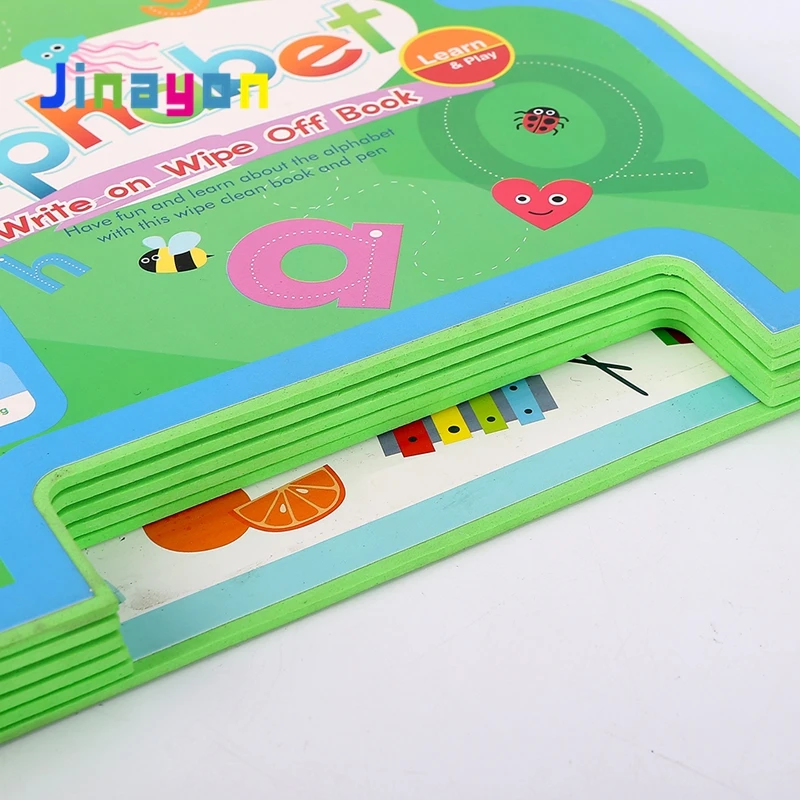 Jinayon New Custom Hardcove Reading Children Coloring Board Story Book with Eva  Printing Customized Shape