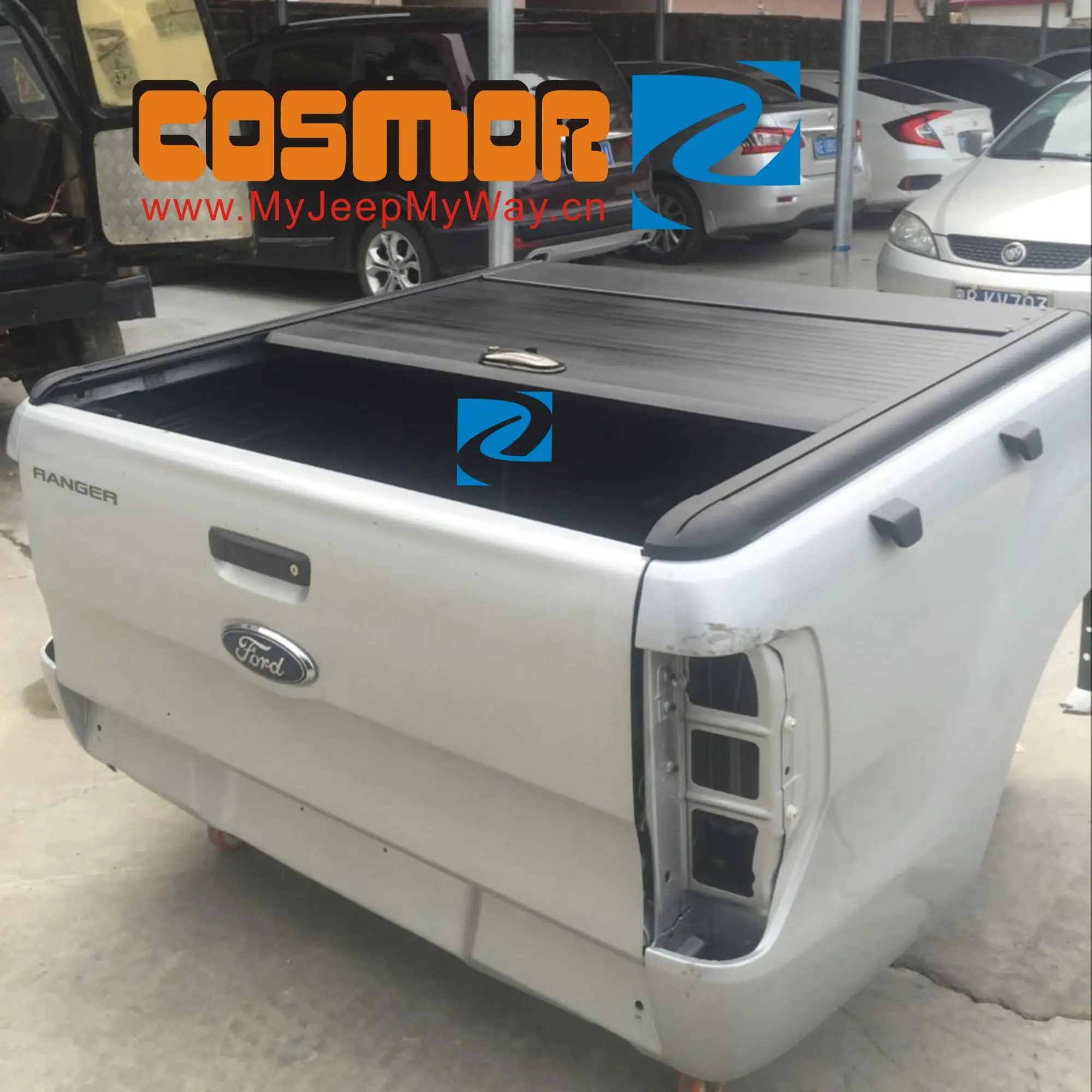 Aluminum Rolling tonneau cover for Ranger 2012+