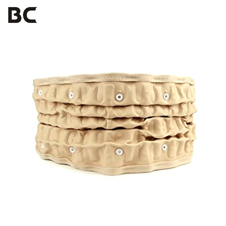 Physio Decompression Back Belt Pain Lower Lumbar Support Back Massage Air Traction Brace