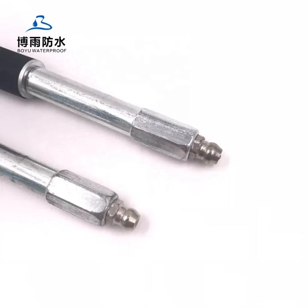 polyurethane resin concrete grout injection packers steel 13*100mm