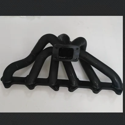 3mm mild steel manifold for 1hdt toyota landcruiser 80 series 1h-dt diesel turbo manifold