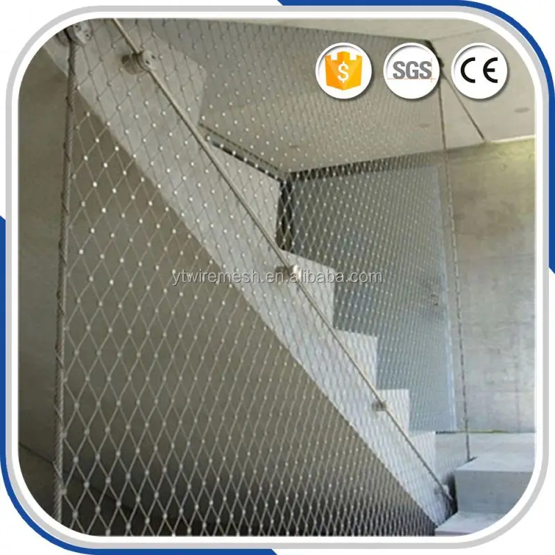 Высокого Класса Прочности Конструкция Из Нержавеющей Стали Веревки Сетки