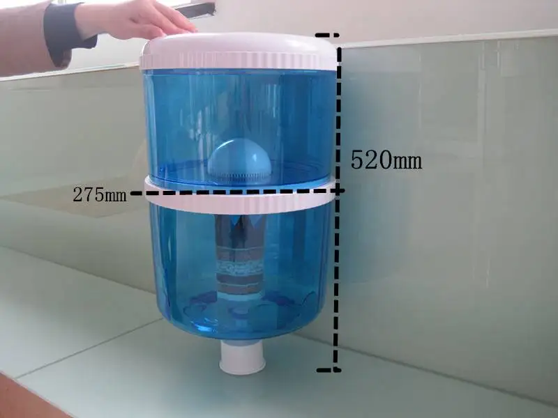 20L Plastic  Resin Filter Inside Direct Drinking Water Dispenser Purifier Bottle