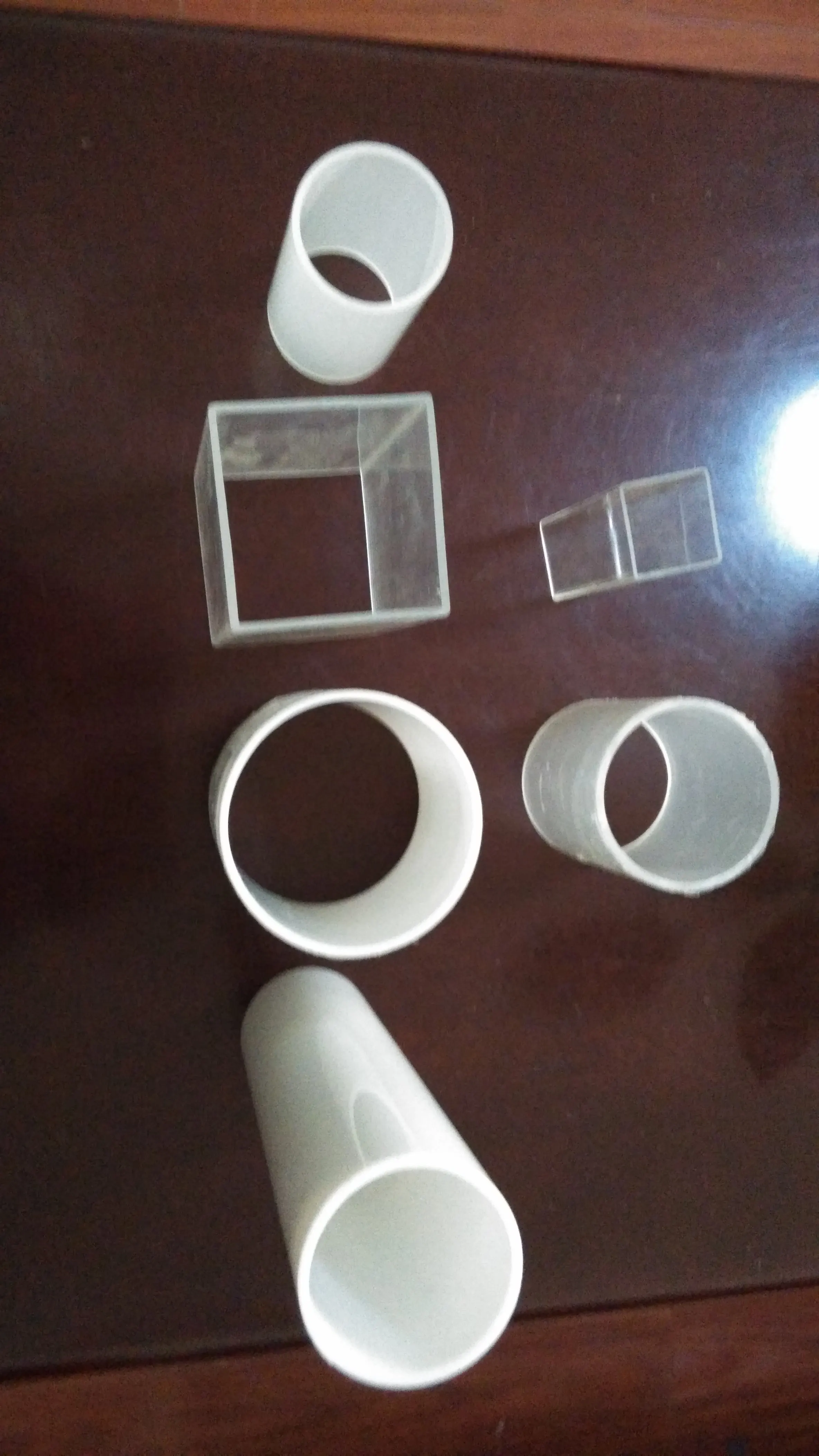 high light transparency and High gloss Surface  acrylic tube polycarbonate tube