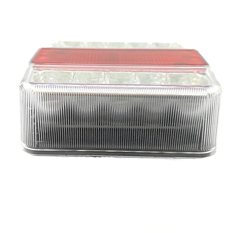 Super Bright Truck Trailer LED Stop Turn Tail Lights License Plate Lamp with Reflector