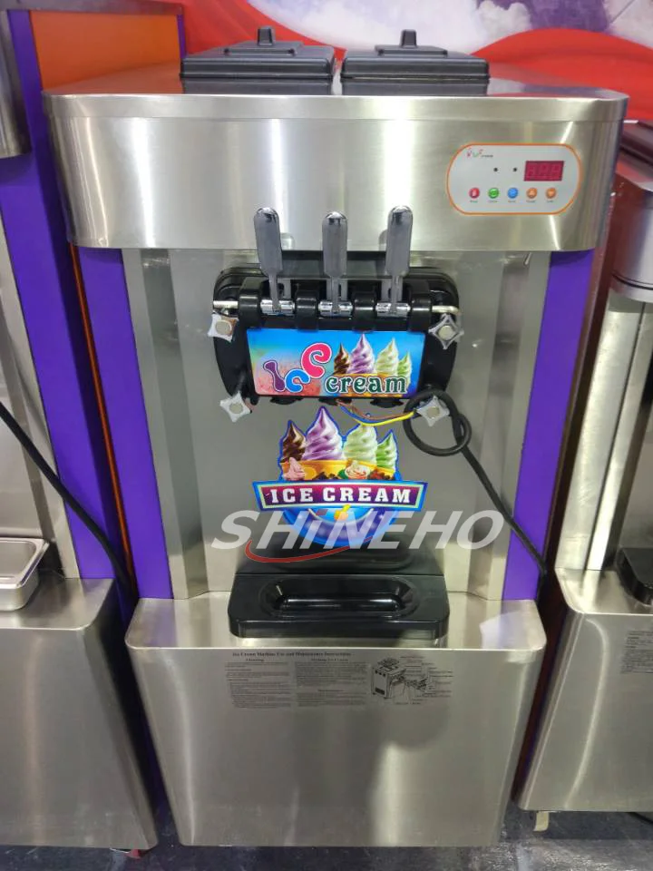 S026 Rainbow Soft Ice Cream Mix Machine