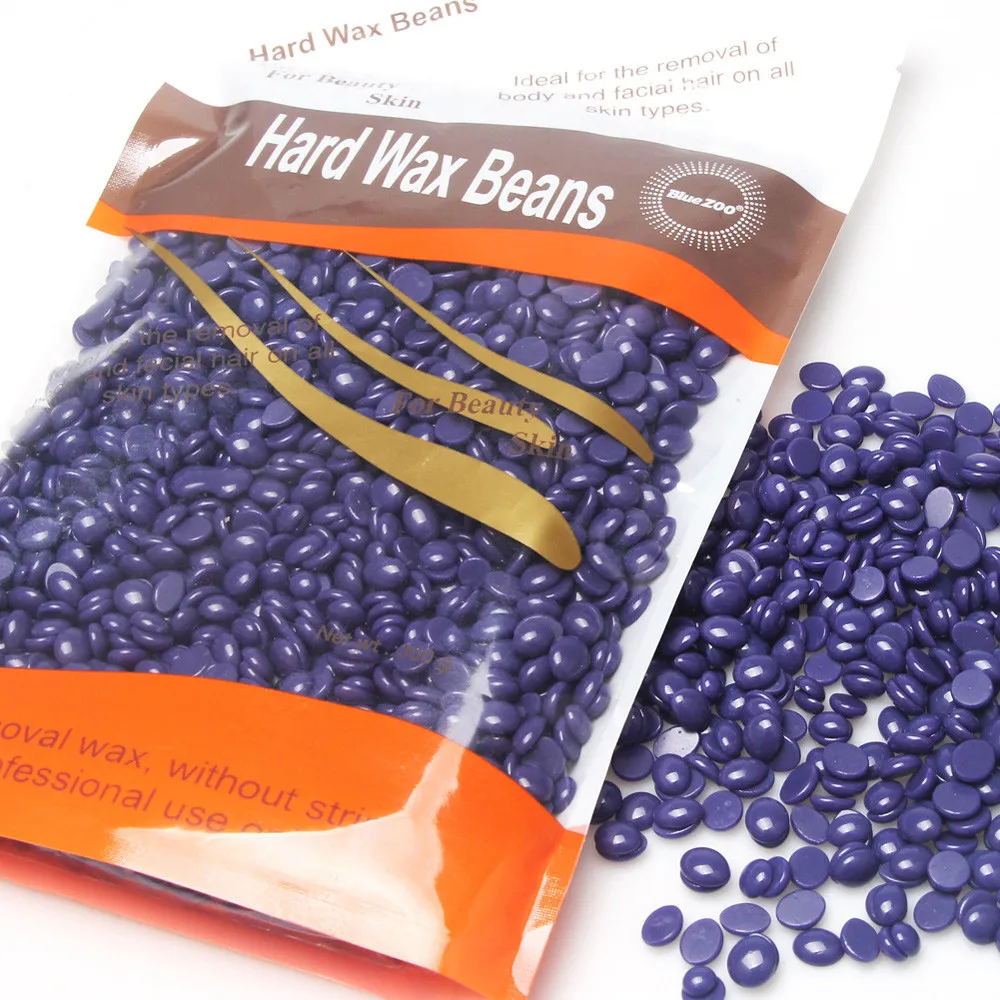 depilatory face body hair removal depilatory wax beans hard beads kit Paraffin Hard Wax Beans