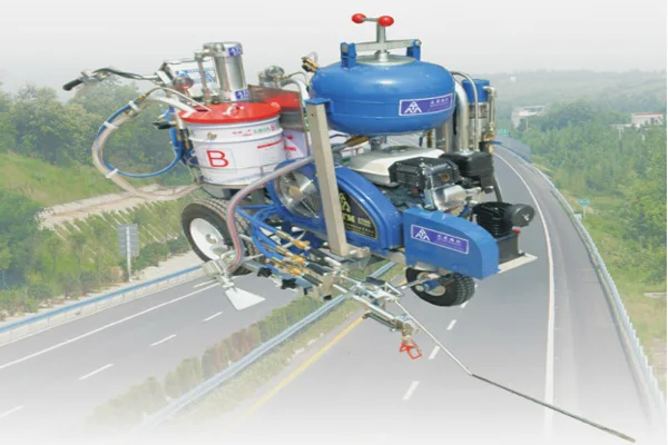 Wholesale road construction two component used airless cold paint road marking machine used