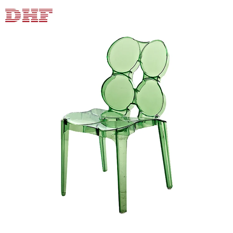 DHF Furniture New Product Restaurant PC Chairs Transparent Wedding Chairs Sale