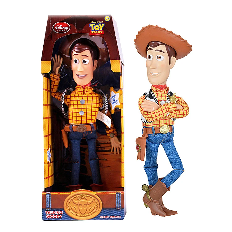 Toy Story cartoon character talking Woody action figure for best gift - 15 inch