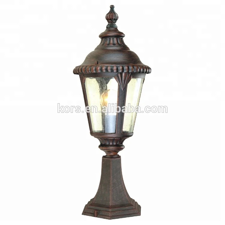 exterior garden modern path lamp imperial arts outdoor pillar gate light