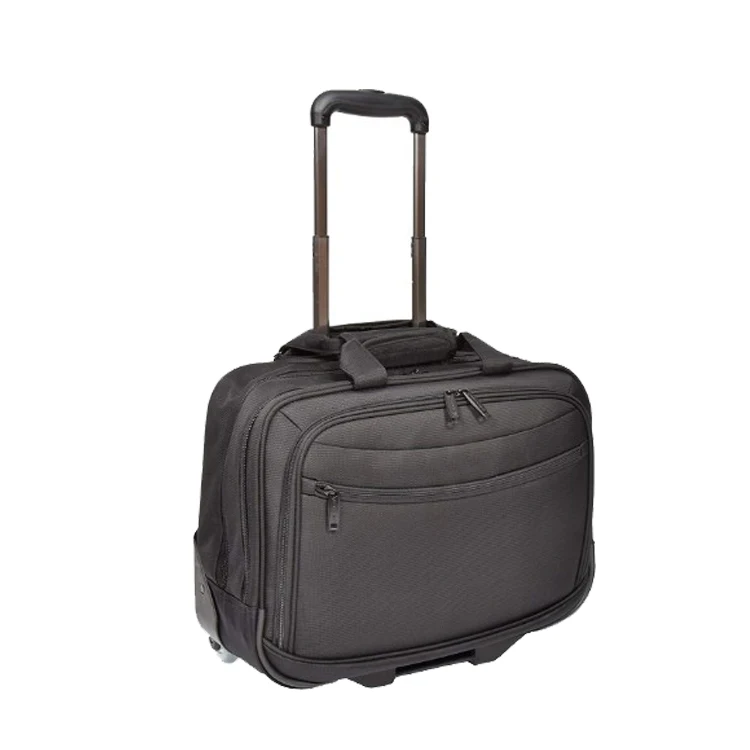 Pilot Case Wheeled Laptop Bag Laptop Trolley Bag for 15' laptop