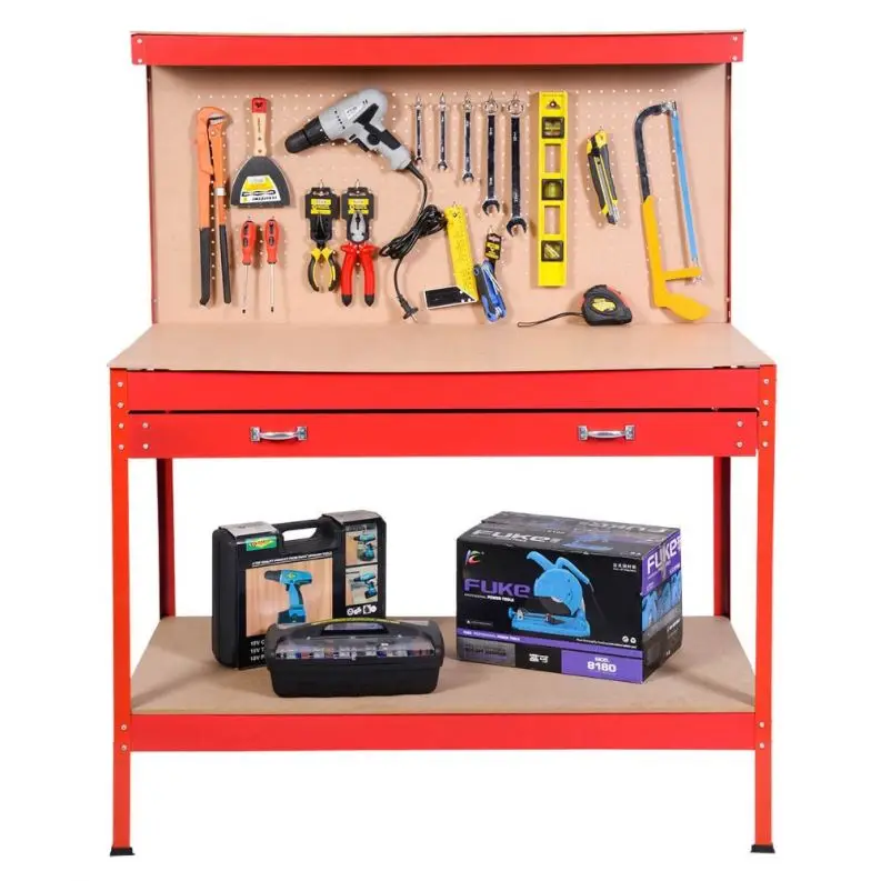 
Heavy duty work bench with drawer 