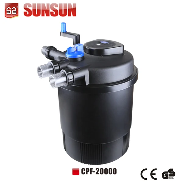 SUNSUN CPF-2500 аквариумный пруд био-пресс канистровый фильтр