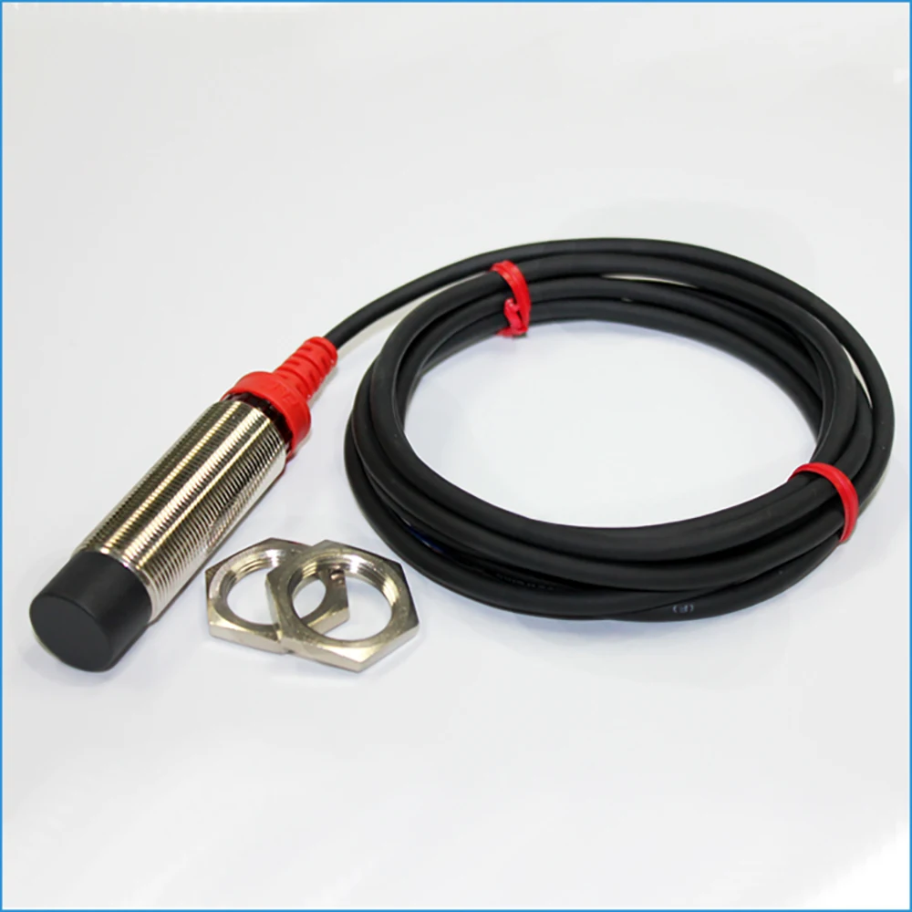 F3C series M18 5mm Flush type Inductive Proximity Switches DC12-24v, 3-wires, PNP or NPN outputs offered DC proximity switch