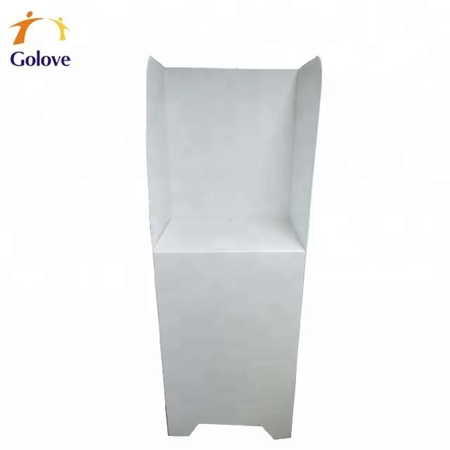 Foldable PP corrugated election station for voting for Togo