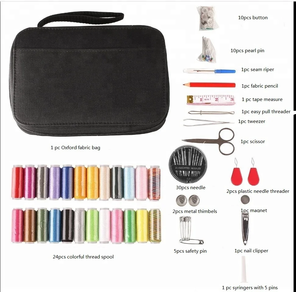 
Wholesale 21cm*16cm*4cm Professional Portable Mini Sewing Kit 