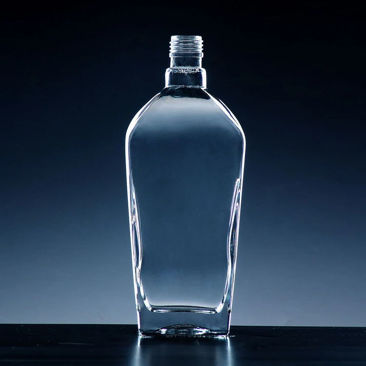 Extra white flint 750ml liquor bottles empty spirits glass bottle garrafas de vidro