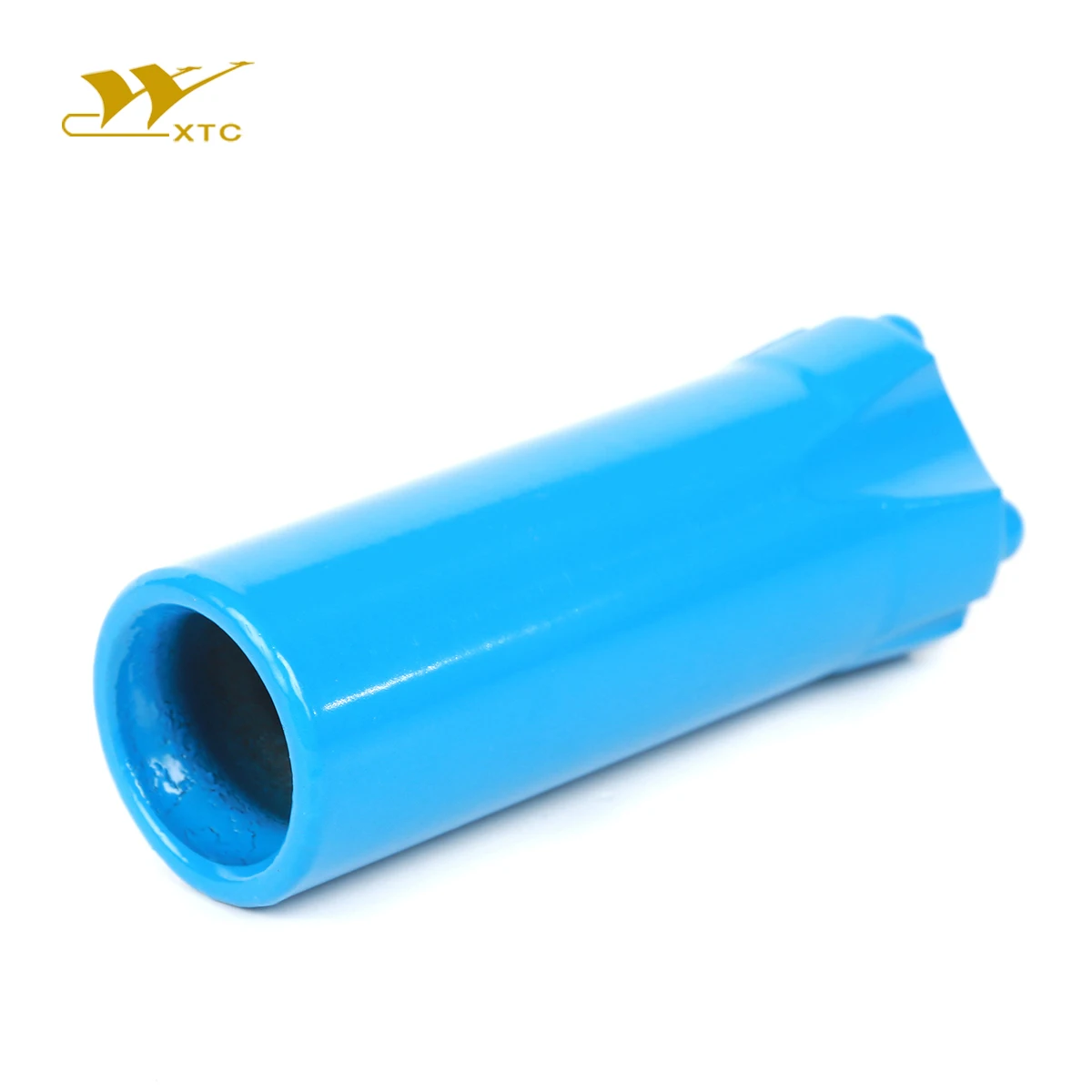 Expert in drilling engin Threaded Blue Tungsten Carbide Flat Face Hydro-electrical Engineering Etc. Thread Mining Button Atlas Copco Rock Drill Bits Drilling tool making