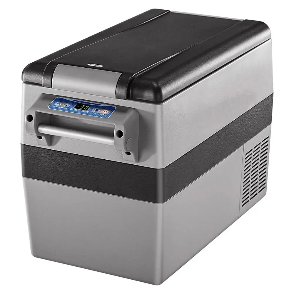 Portable Refrigerator/freezer Outdoor and Home 48 Quart Compressor 220V Universal Aluminum Boat 45L Car Refrigerator YC C45