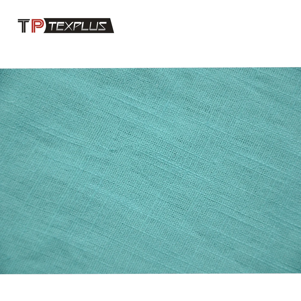 Wholesale customized colors high quality 100% linen fabric