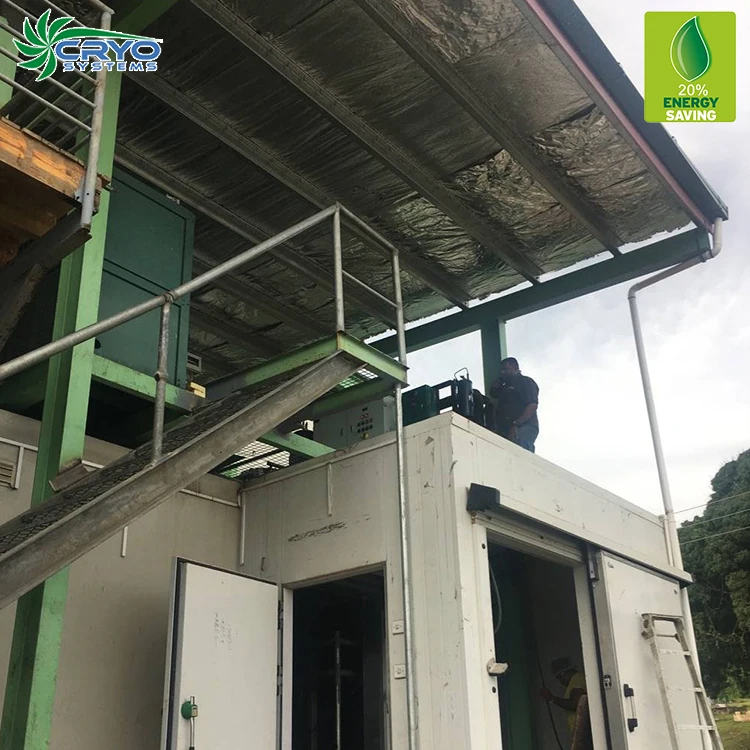 industrial cold rooms hinge with trailer to store black rose flower frozen meat grinder machine strawberry