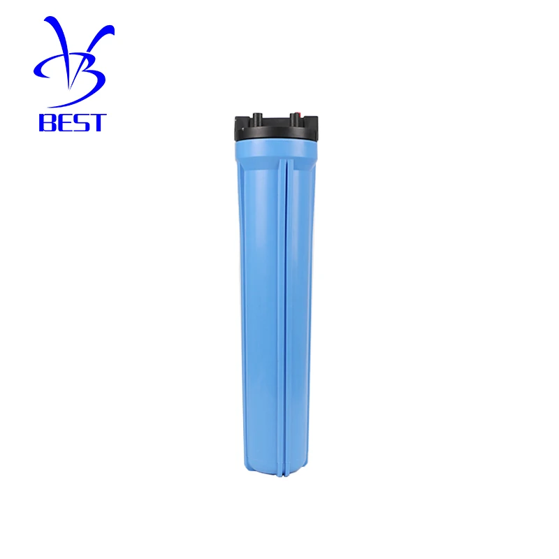 10 inch 20 inch whole house big blue plastic clear water filter housing