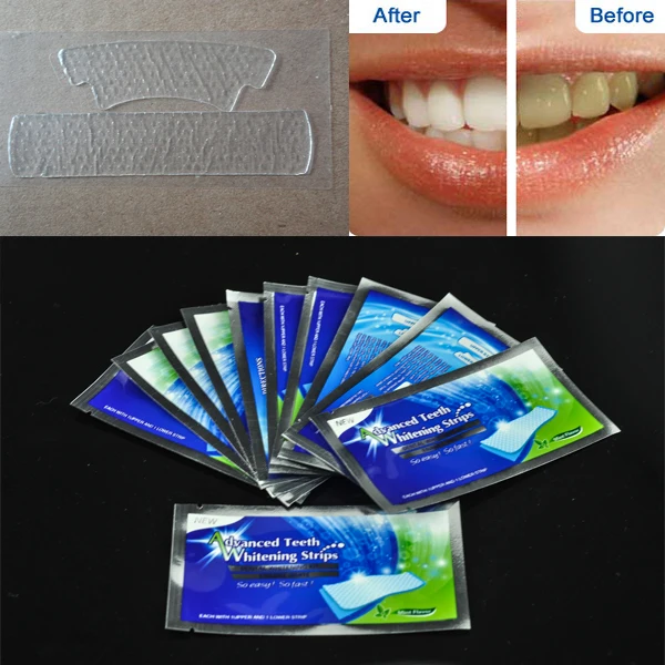 Hot Sell Professional Teeth Whitening Strips Bright Smile Quick Teeth Bleching Strip
