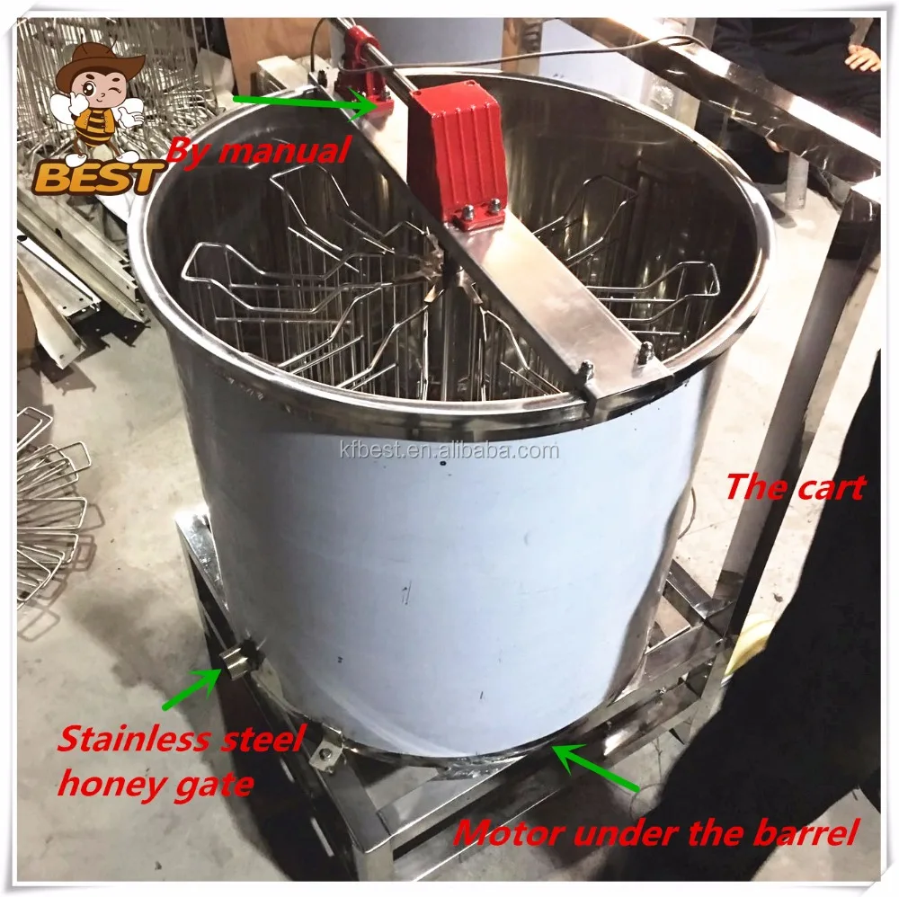 New design 220V/110V/12V/manual multi-fuctional  honey extractor