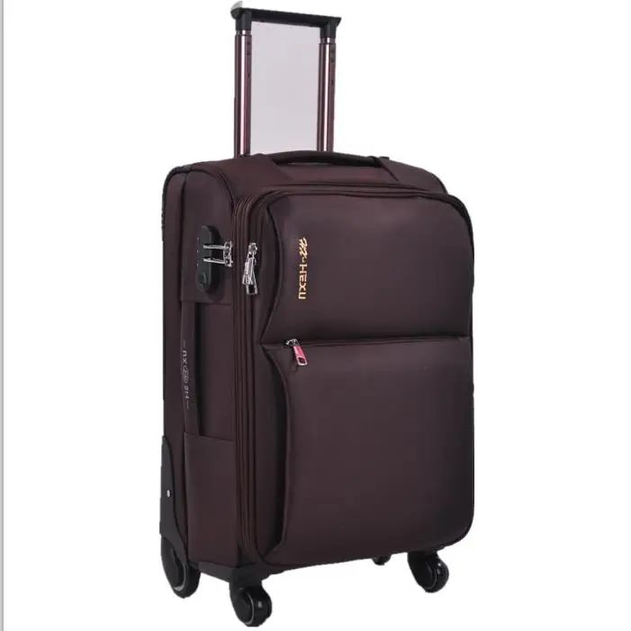 600D polyester materials new design traveling spinner  outdoor suitcases luggage set with good quality