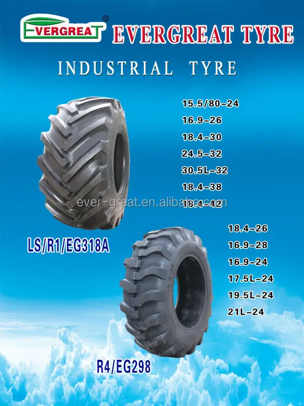 INDUSTRIAL TIRE R4 16.9-24 19.5L-24