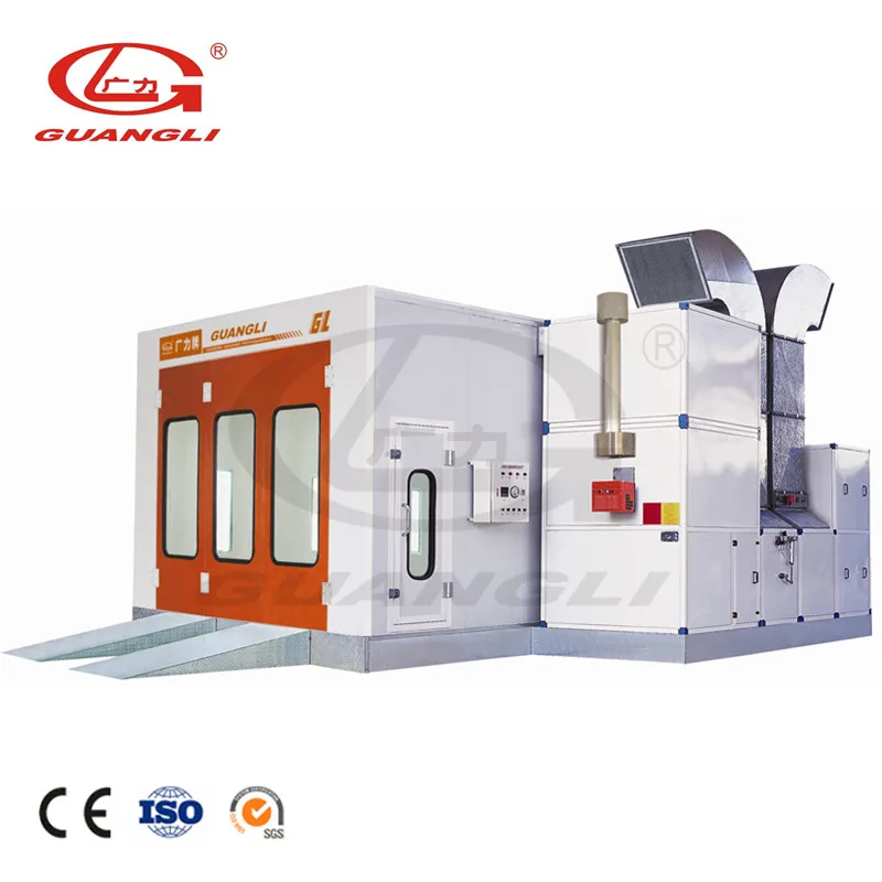 
Guangli Factory CE Approved European Design Car Paint Spray Booth Oven Bake Booth 