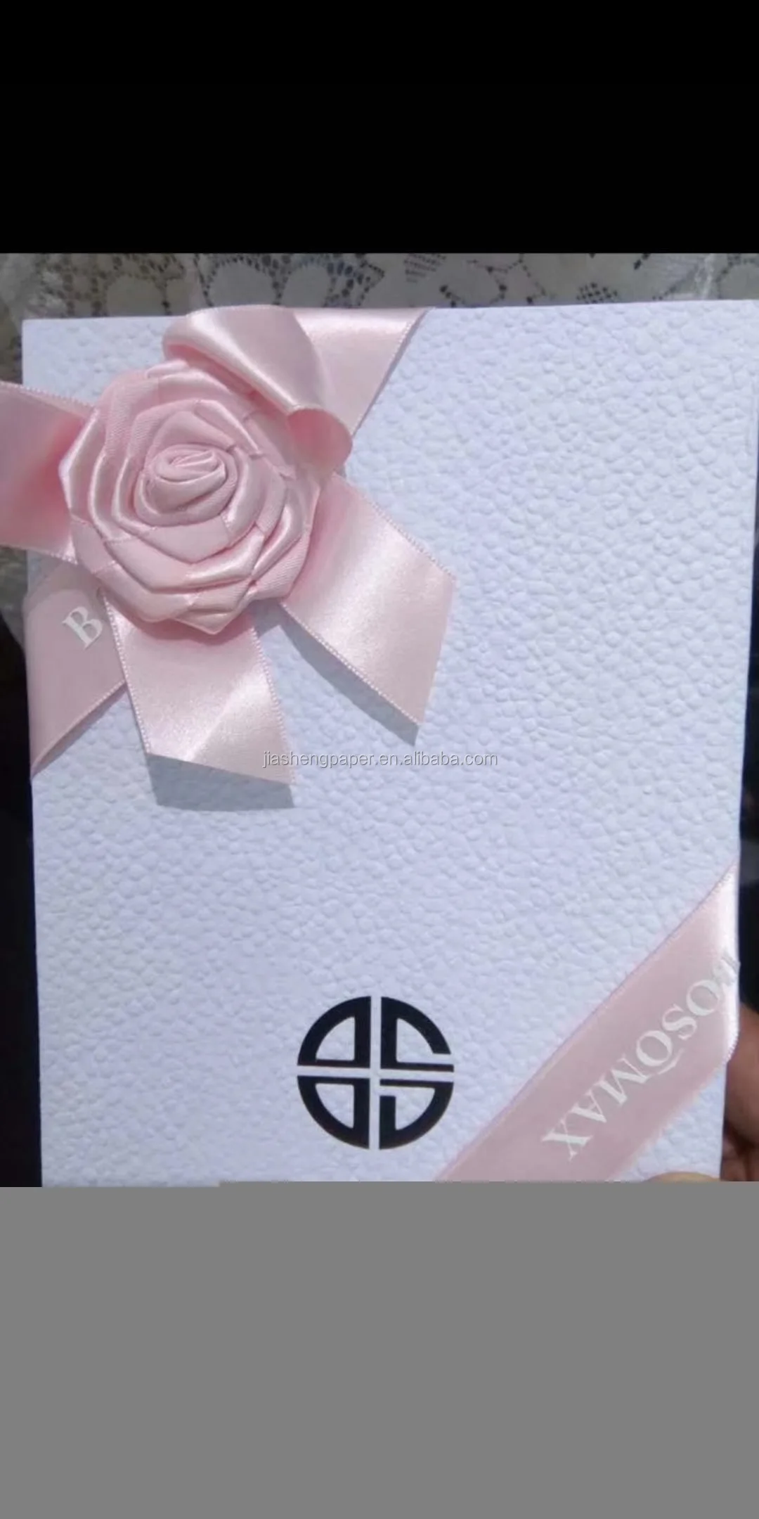 
250g Brilliant White Embossed paper, perfume box cover paper, gift wrapping paper 