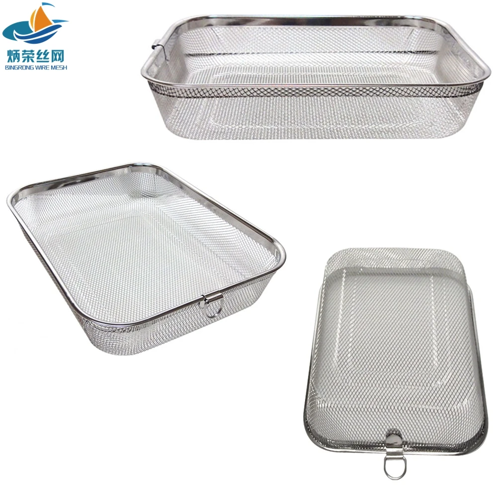 Custom stainless steel 304 /316/316L kitchen basket/storage basket