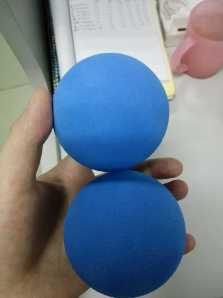 Цветные мягкий шарик пены eva небольшой ева игрушечный пистолет пены мяч