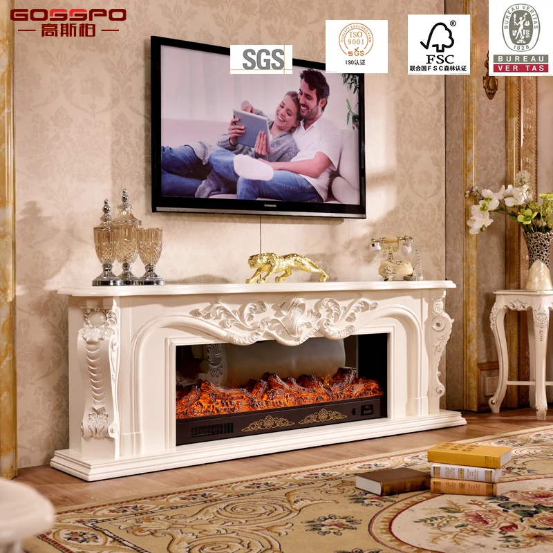 
GSP15-001 Wooden Fireplace Mantels Electrical Fireplace 