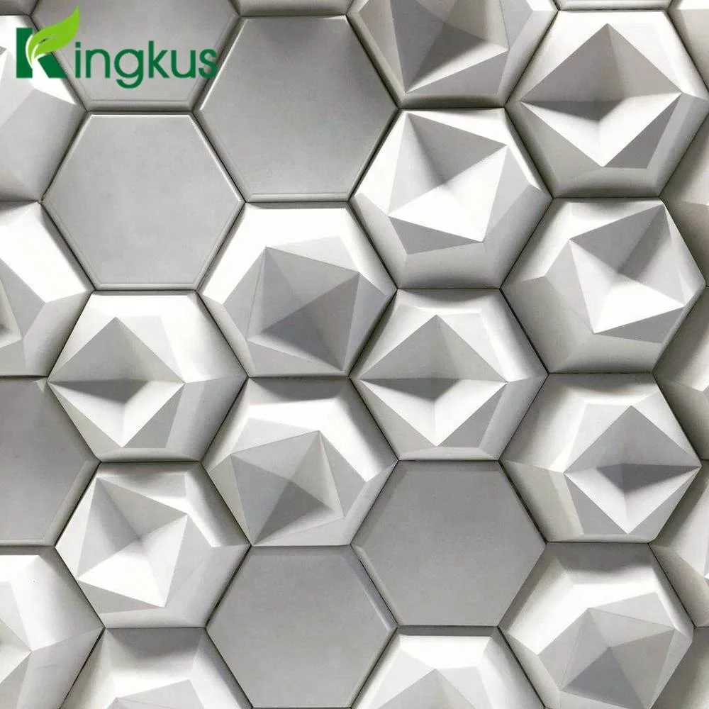 
3D Edgy soundproof material 3D wall panel 
