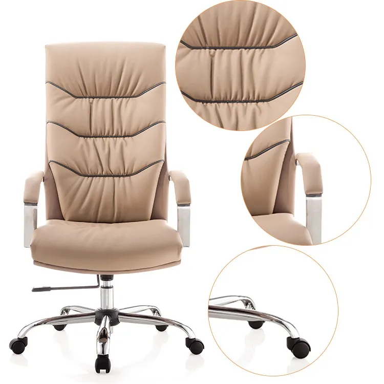 FURICCO Manufacturer Luxury Style PU Leather Office Furniture Executive Swivel Chair