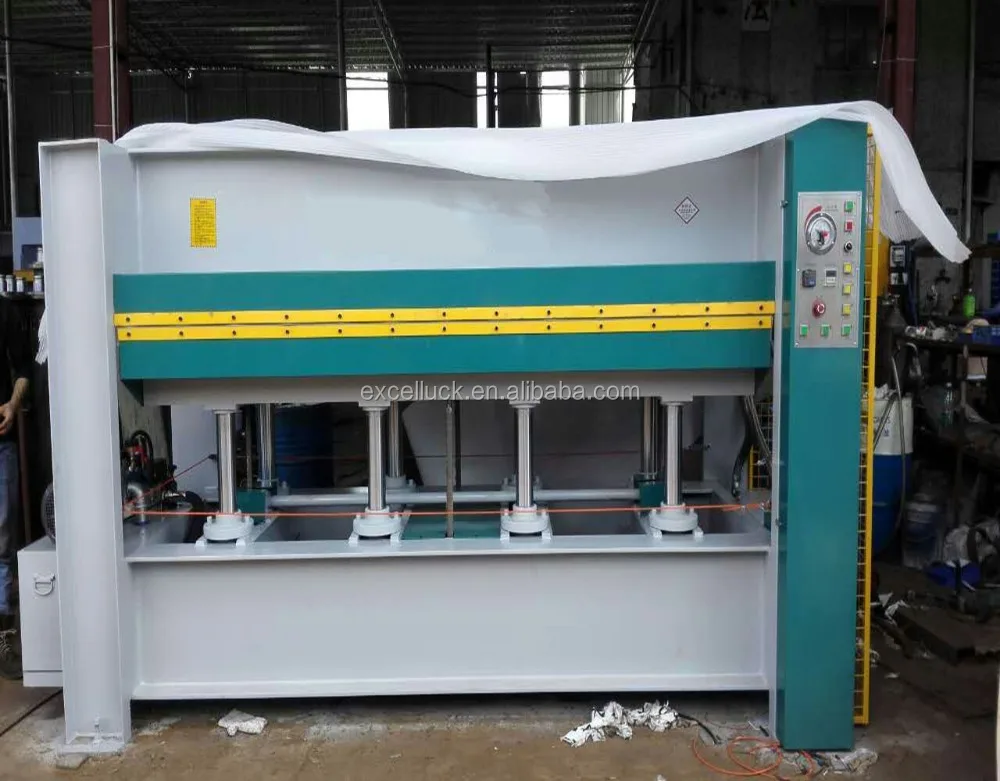 veneer hot press and hot press machine