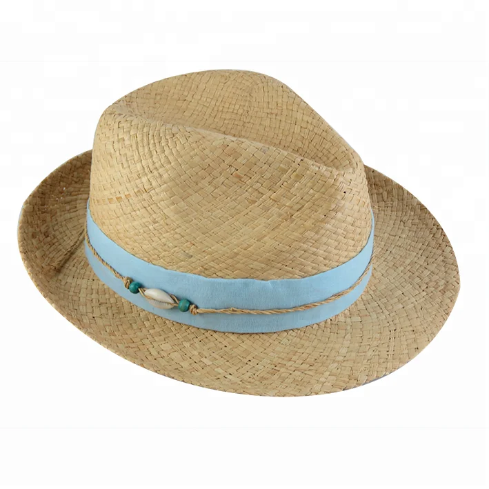 Panama Man Summer Brim Straw hat Fedora Beach Trilby Sun Hats For Male