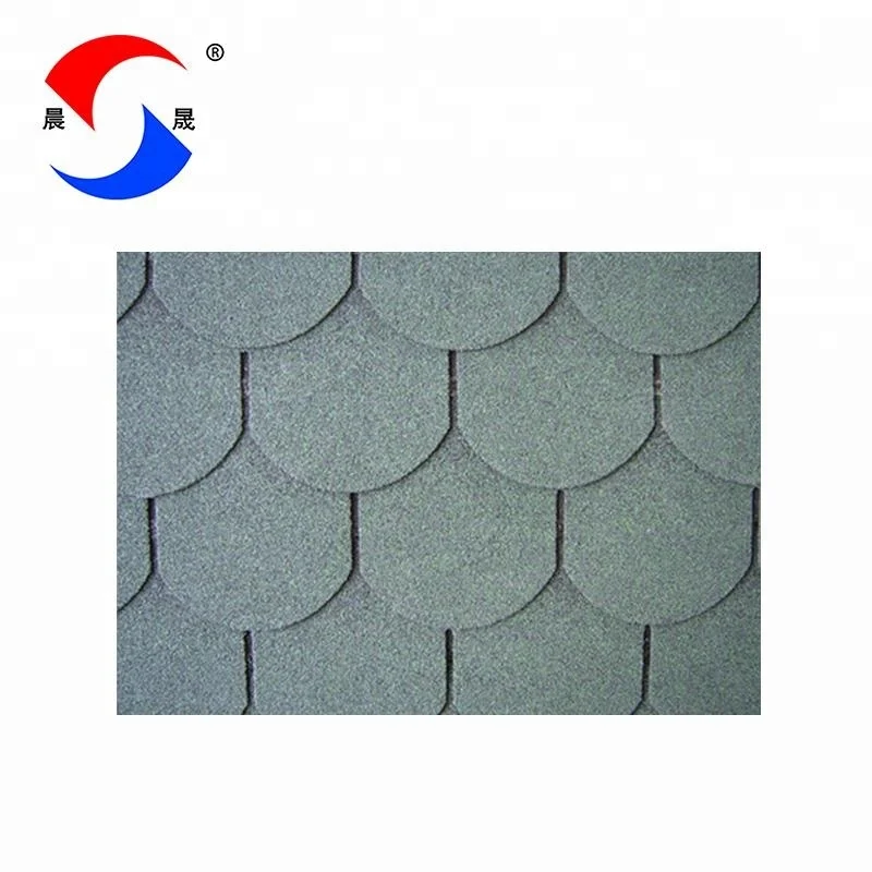 Blue colour 3-Tab asphalt shingle  for construction roofing