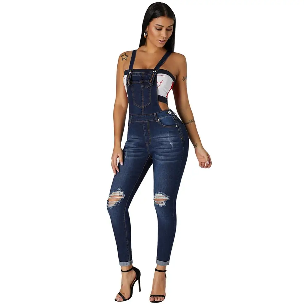 
Fashion American Wholesales Fit Overalls Long Jeans For Women 