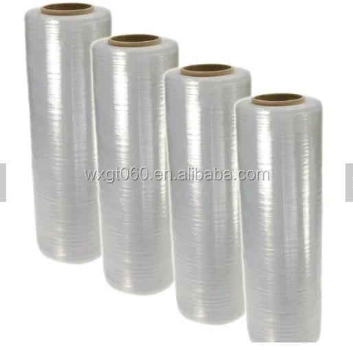 
HDPE/LDPE/LLDPE hand strech film handy wrap stretch film JUMBO ROLL 