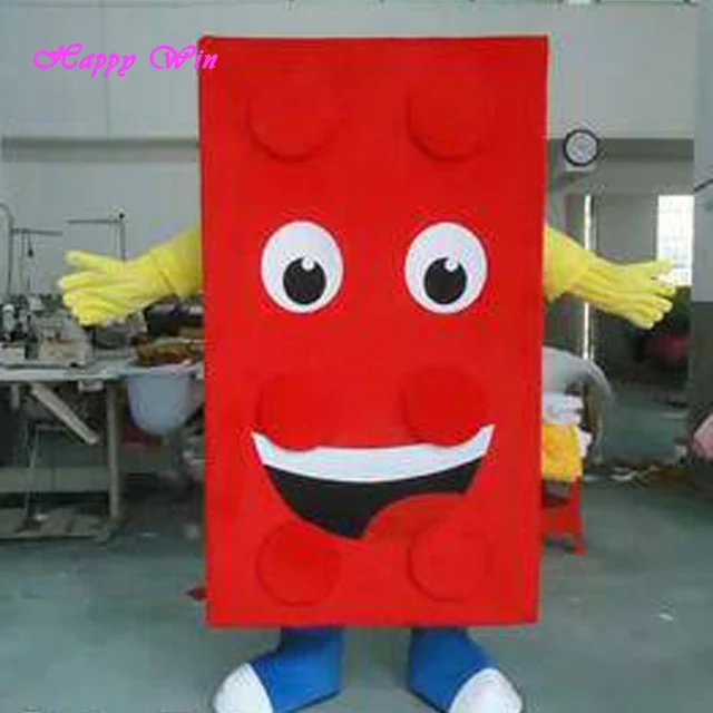 
LEGO character mascot costume customized toy brick mascot costume for kids new game costumes 