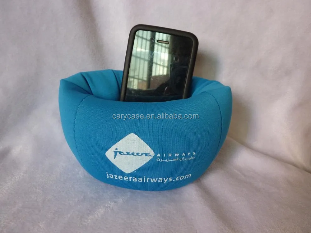 New material DOUBLE sewing stitch bag, bean bag cell phone holder